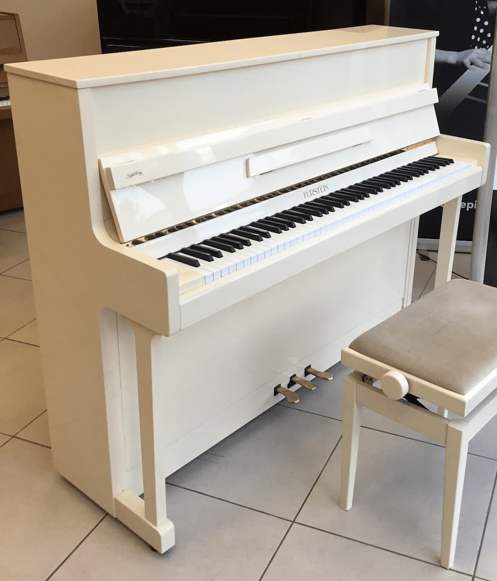 Piano droit FURSTEIN TP112 Blanc